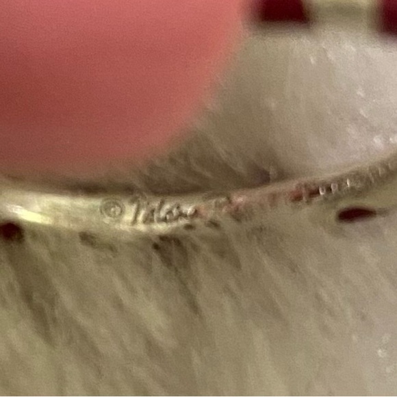 ☘️TIFFANY & CO. RARE! PALOMA PICASSO CANDY CANE BAND RING - Picture 5 of 7